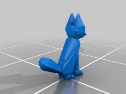 Low Poly Fox