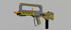 Lynx Nerf Blaster FAMAS Remix