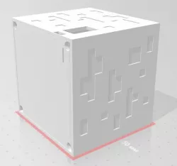 Minecraft Ore Cube Controlled