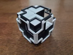 Minus Cube 3D puzzle / Минус-кубик