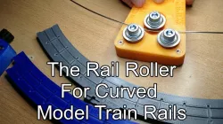 Model Train Rail Roller for N Scale and HO Pus