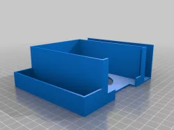 Note paper box with Stand visit Card