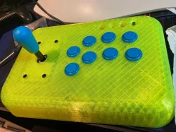 Open Source 8 Button Fight Stick for Sanwa Parts