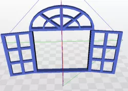 opened windows