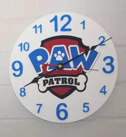 Paw Patrol clock