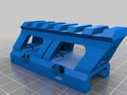 Picatinny Rail Riser 20mm