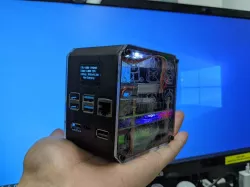 Raspberry pi 3B desktop case with ups