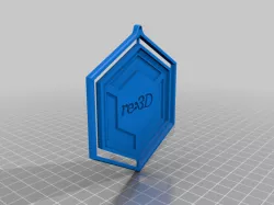 re:3D Holiday ornament 2021