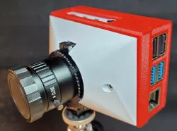 RPI Raspberry Pi 4 Case HQ Camera Mount