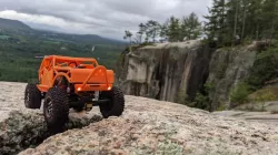 SCX24 hinged Rock Buggy with Stinger Bumper and extras