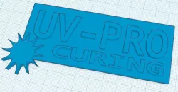 sign for DIY UV curing machine 