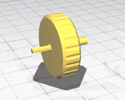 Simple mouse scroll wheel