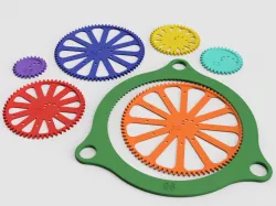 Simple Spirograph Set