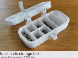 Small Parts Box - Fusion 360 - STEP