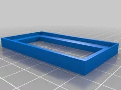 Socket and holder for a single switch SIMON