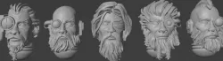 Space Bear Tribe Heads