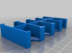 Space Crusade Blip/Reinforcement token storage tray