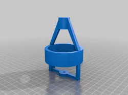 Spring loaded pen holder for MPCNC Primo with Makita