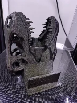T-Rex Pen Holder with phonestand