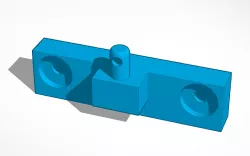 Tamiya DF01 rear Bodymount