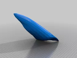 Template for fursuit ears