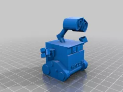Tiny Low Poly WALL-E