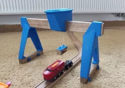 Verladekran (Brio) (Ikea) (Loading crane)
