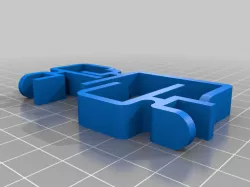 Vinyl shelf cover clips