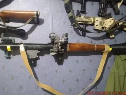 Wall mount for Airsoft RPG-7