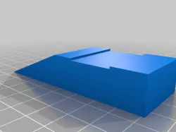 wedge for folding table