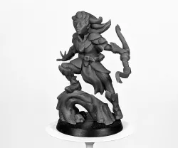 Wood Elf Ranger Miniature