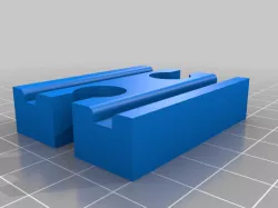 Wooden train track connectors