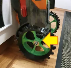 Worx Landroid Robot S500 i Upgrade 2. Back Wheels 2.1  RIM
