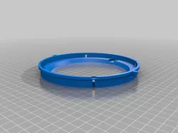 YJ Jeep Sahara - OEM Fog Light - KC4206 Adapter Ring