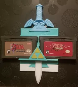 Zelda Gba Cartridge Master Sword  Game Holder (GBA Hotel) 