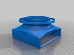 120mm Fan Mount for Nokia Trashcan Router/Modem