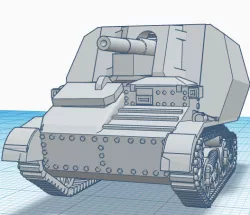 15mm 10.5cm leFH 16 auf Geschützwagen Mk.VI(e)