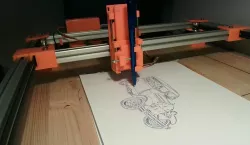28byj-48 Z Axis Penholder / Toolholder for Drawbot