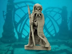 28mm Cthulhu Undead Mind Flayer Miniature