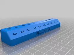 3D printer Nozzle Rack
