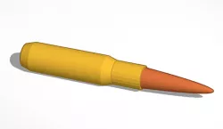 50 cal. bullet model