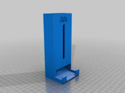AA Battery Wall Mount (Hot Glue)