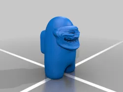 Among us Trollface