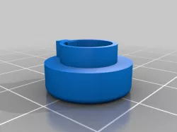 An improved wheel for SPINNING HEAD KEY HOLDER/PORTA LLAVES SQUID GAME DOLL/MUÑECA (JUST ONE STRING)