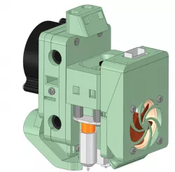 Anycubic Mega S | Complete Hotend Assembly with BL Touch
