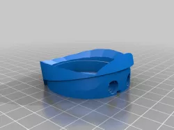 Back fan insert for halo helmet (Adult size)