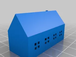 Basic house with windows 