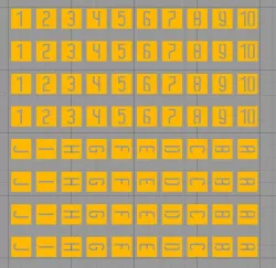 Battleship Letters & Numbers Connected