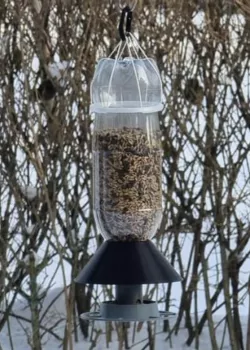 Bird Feeder for PET Coke bottle