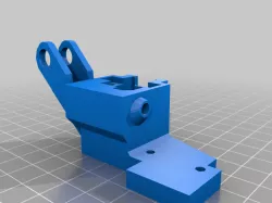 caja sensor filamento + guía con BMG para Biqu B1
